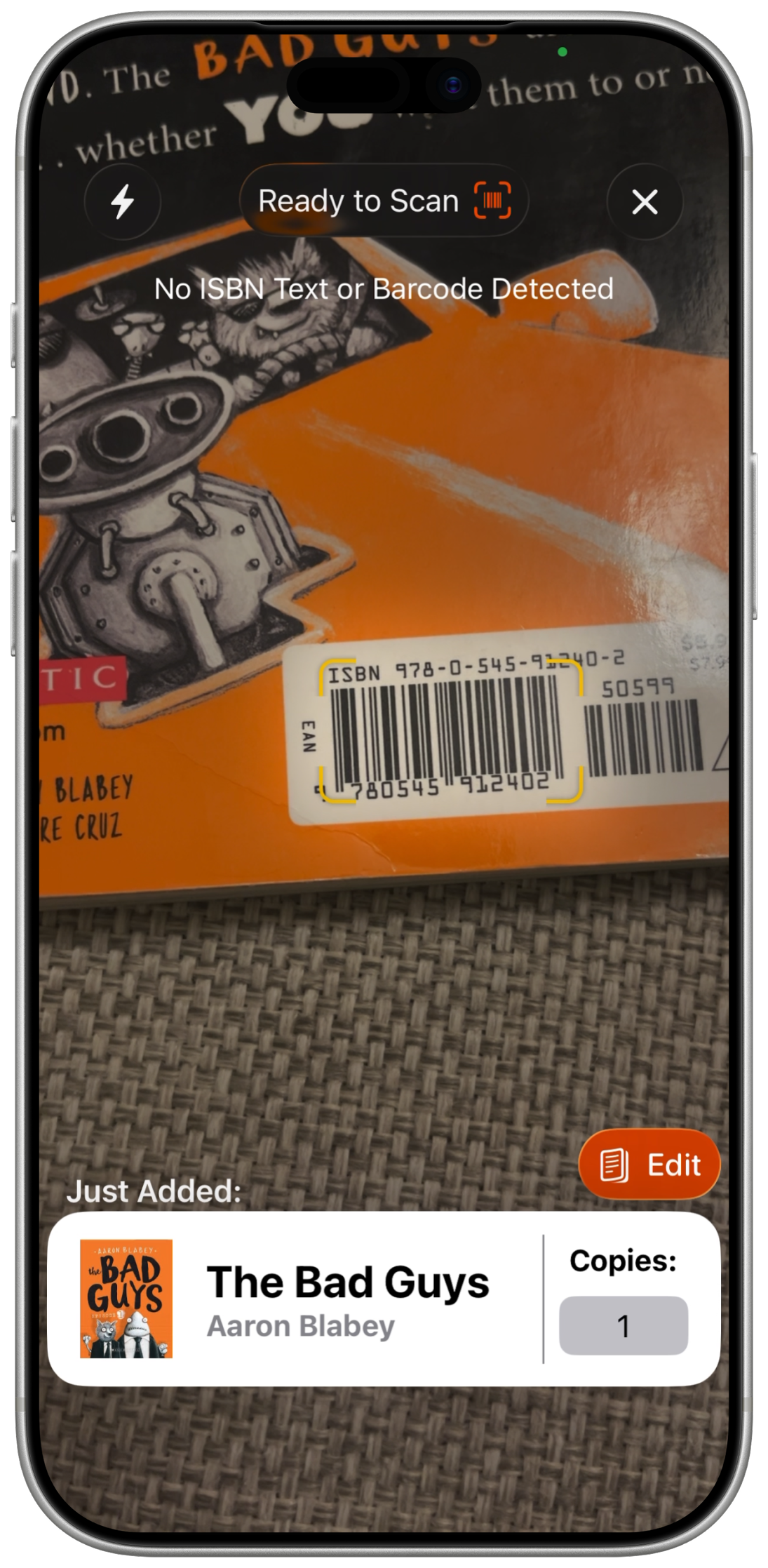 iPhone app screenshot